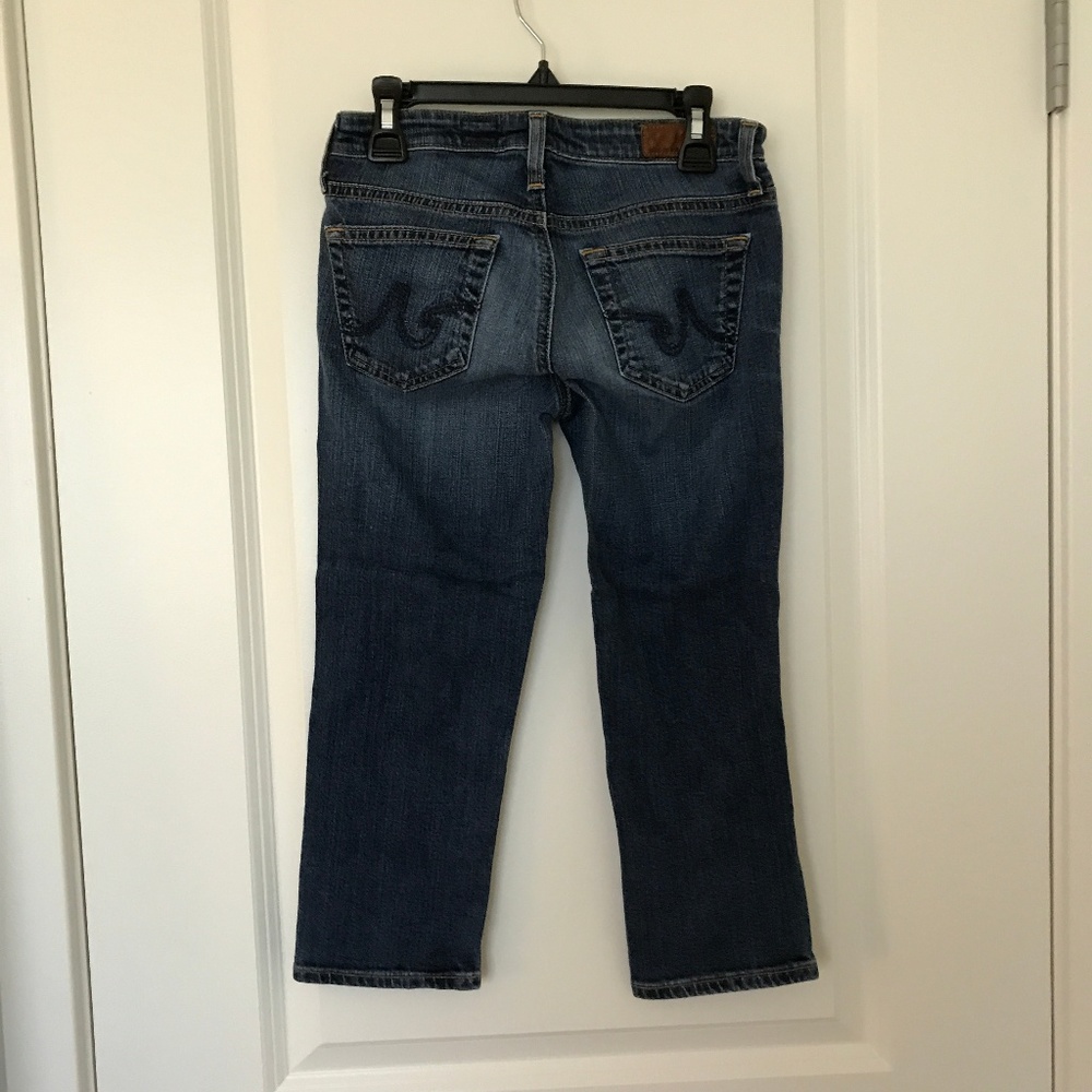 ADRIANO GOLDSCHMEID, CIGARETTE CROP JEANS, XS